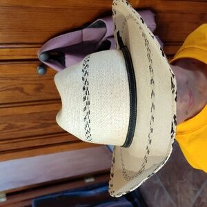 Kids palm leaf cowboy hat